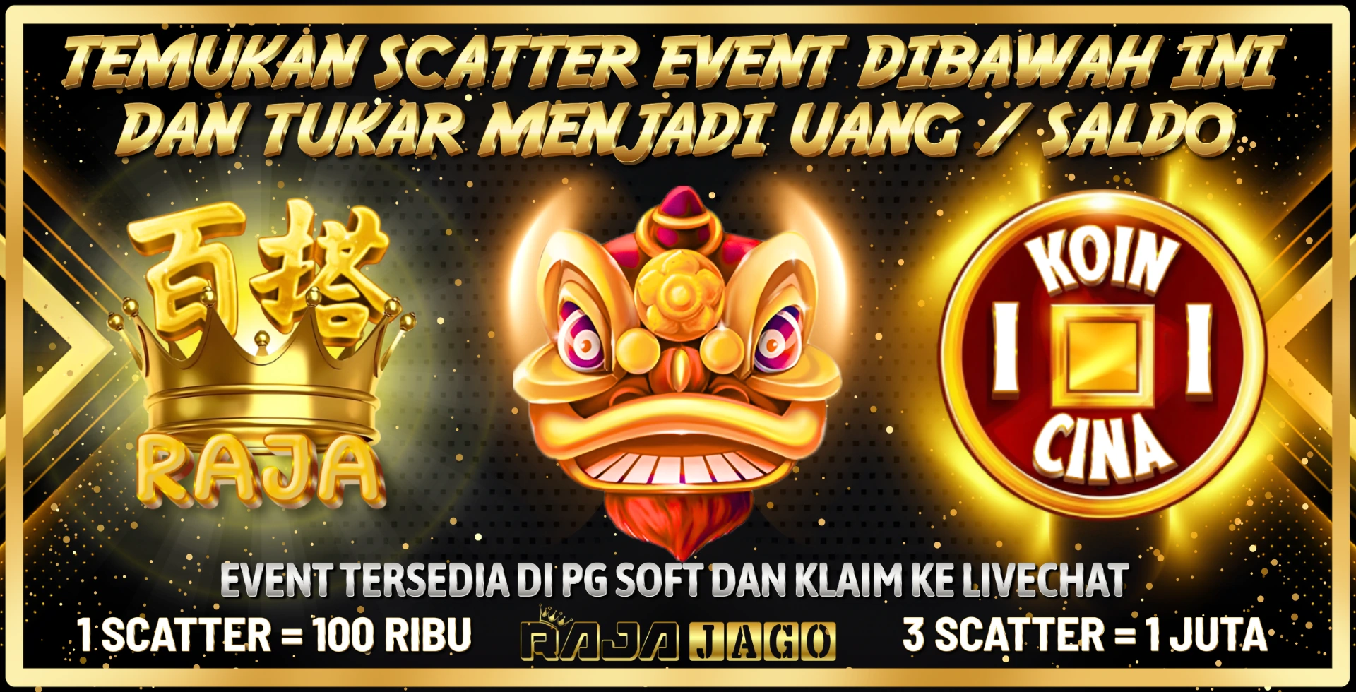 EVENT 1 SCATTER 100 RIBU